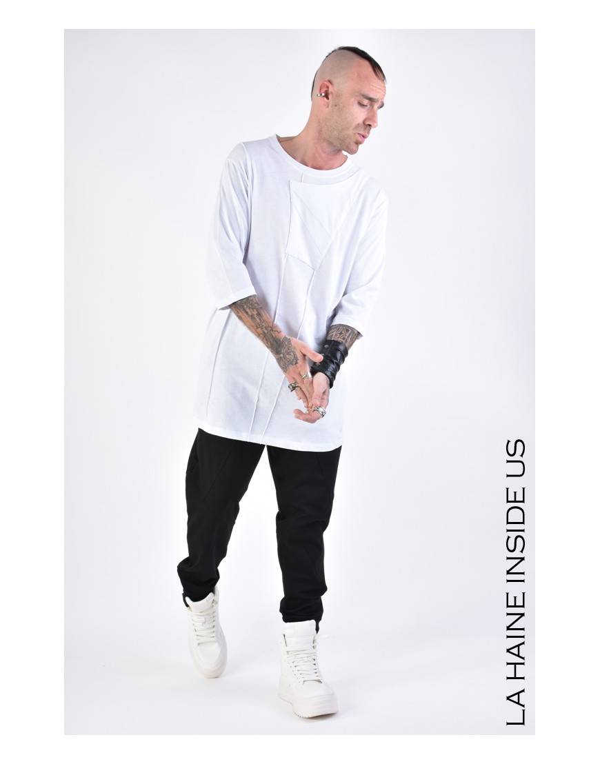 La haine inside us 3M LM132 T-SHIRT Bianco In Vendita