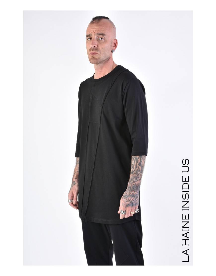 La haine inside us 3M LM132 T-SHIRT Nero Saldi