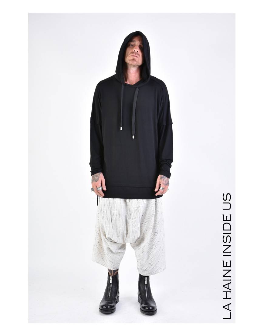 La haine inside us 3M LM158 MAGLIA Nero Vendita Calda
