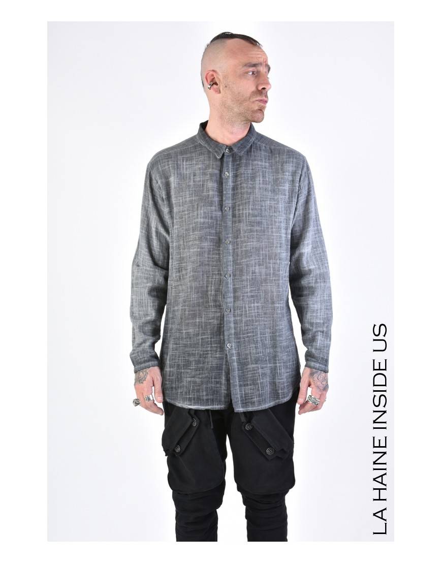 La haine inside us 3V LM115 CAMICIA Grigio Negozio