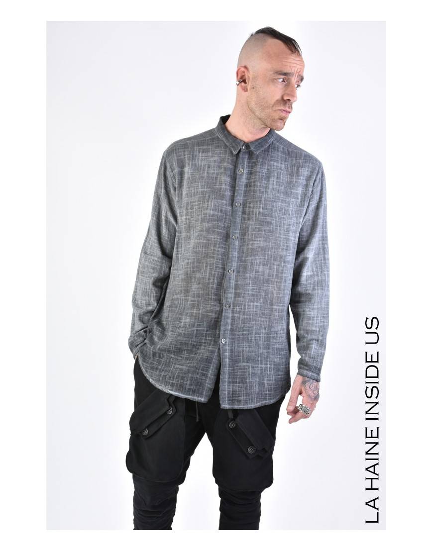 La haine inside us 3V LM115 CAMICIA Grigio Negozio