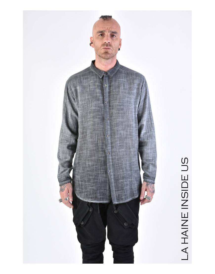 La haine inside us 3V LM115 CAMICIA Grigio Negozio