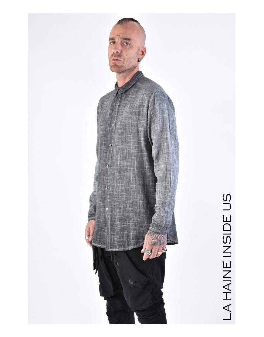 La haine inside us 3V LM115 CAMICIA Grigio Negozio
