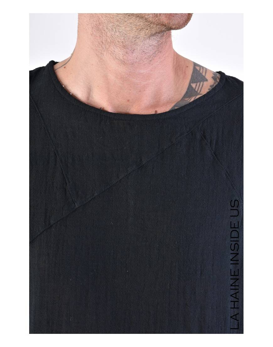 La haine inside us 3V LM140 T-SHIRT Nero In Saldo