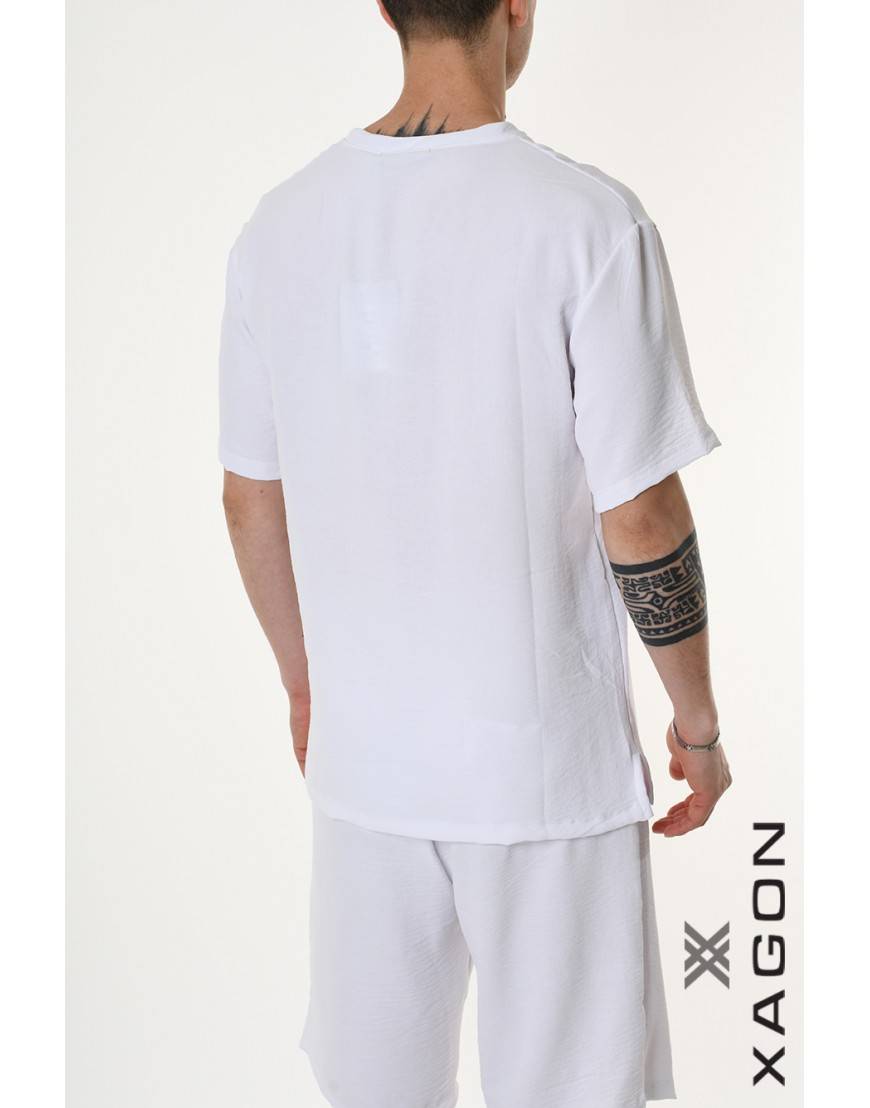 La haine inside us T-SHIRT MD0001 Bianco 2025