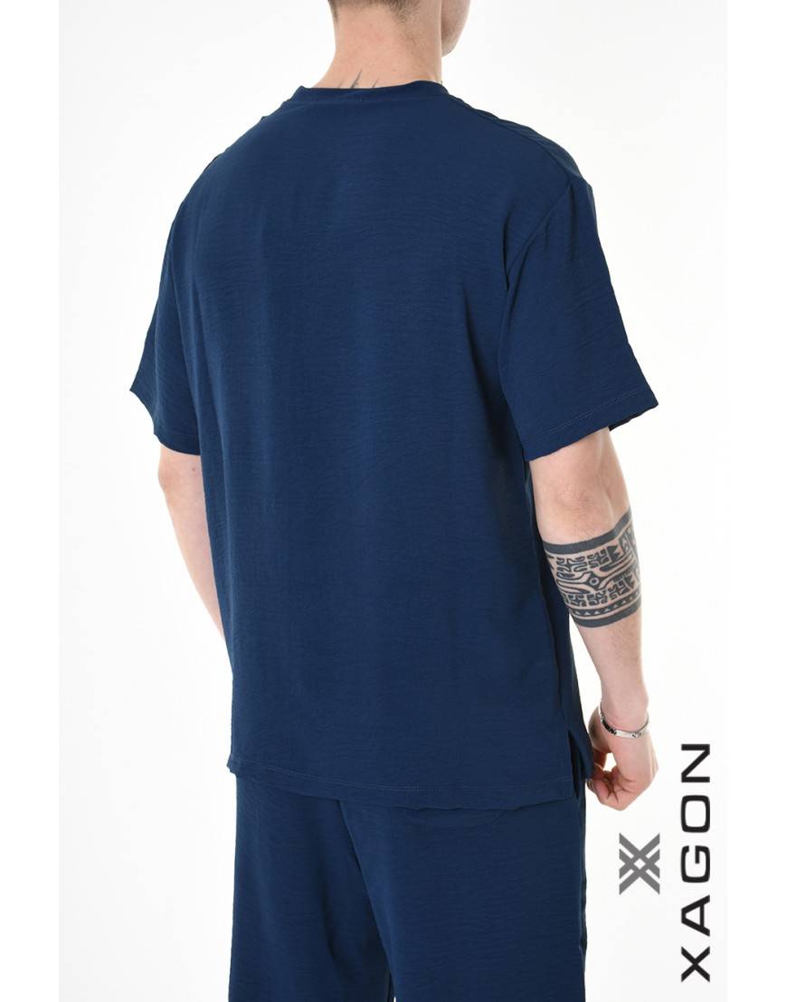 La haine inside us T-SHIRT MD0001 Blu Italy
