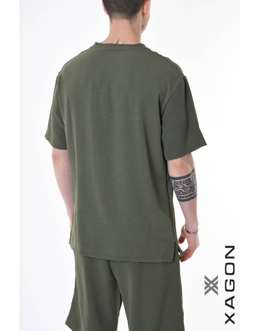 La haine inside us T-SHIRT MD0001 Verde 2025
