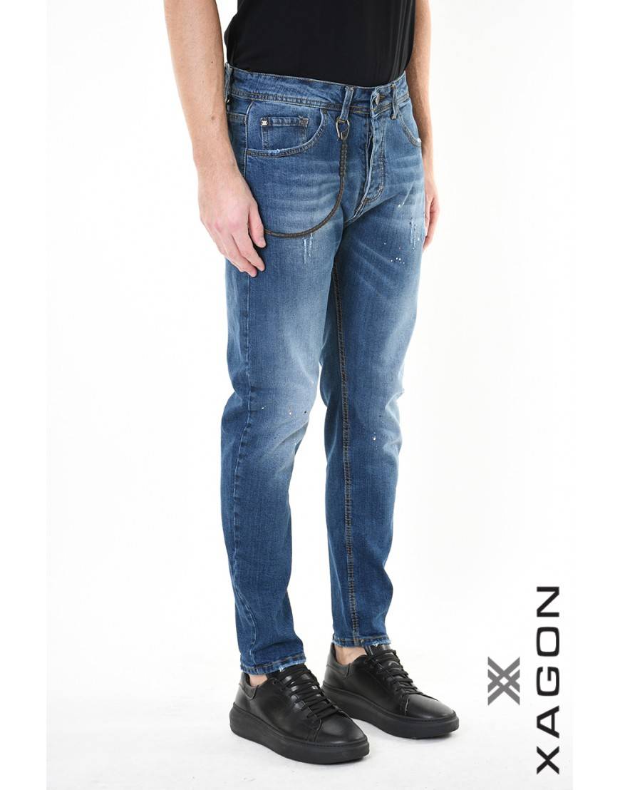 La haine inside us JEANS 2UMR240 Blu Pezzi Unici