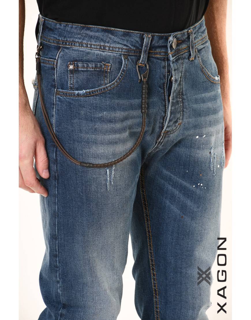 La haine inside us JEANS 2UMR240 Blu Pezzi Unici