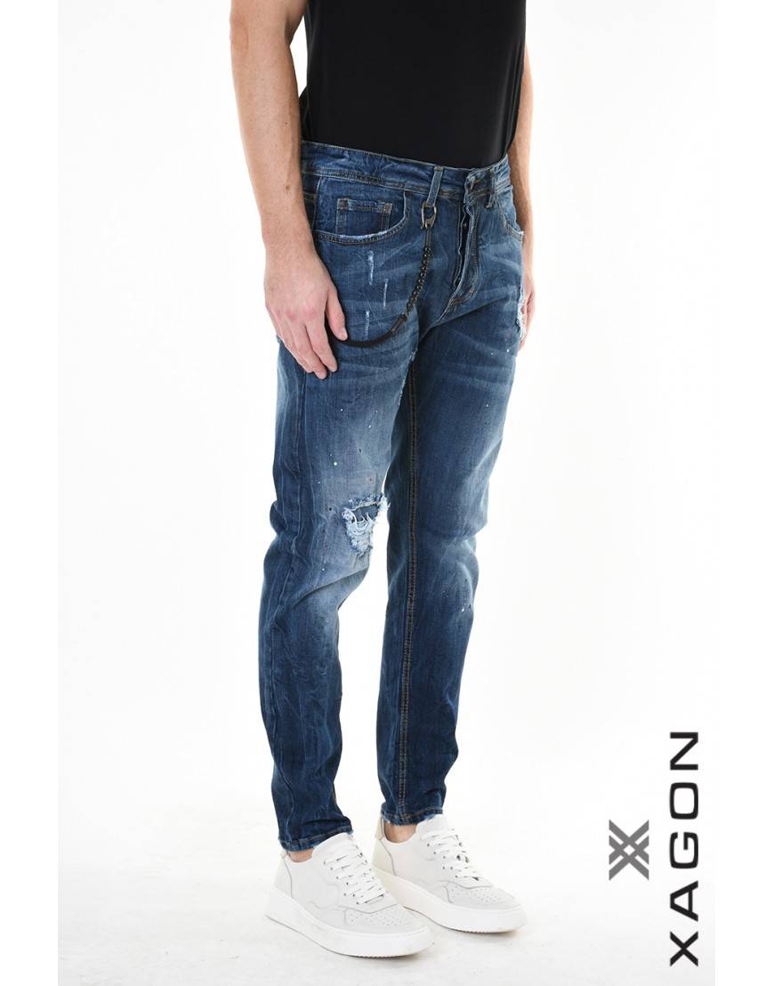 La haine inside us JEANS 2UMR241 Blu Soddisfazione Garantita