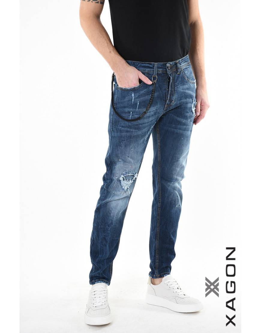 La haine inside us JEANS 2UMR241 Blu Soddisfazione Garantita