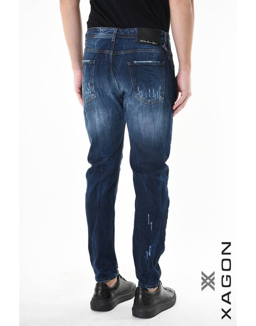 La haine inside us JEANS 2UMR242 Blu Qualità Garantita