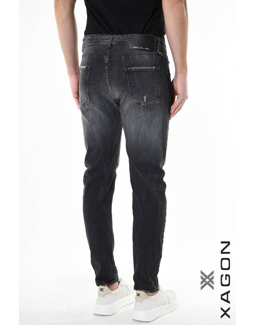 La haine inside us JEANS 2UMR244 Nero Negozi Online