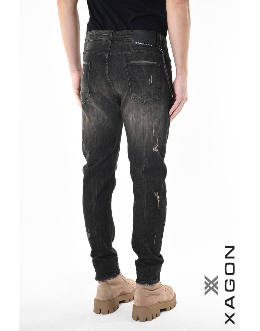 La haine inside us JEANS 2UMR245 Nero Acquista Ora