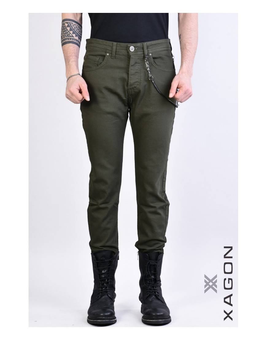 La haine inside us JEANS UOXFO2 Verde Shopping Online