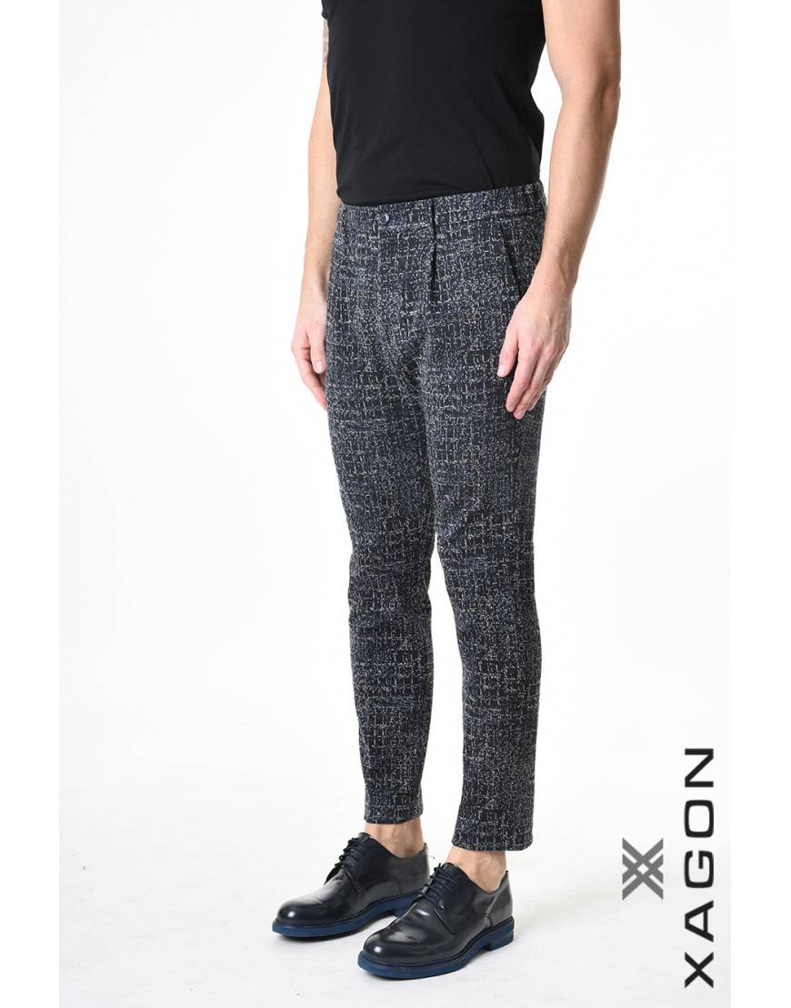 La haine inside us PANTALONE 1PBAGPA Blu Offerta