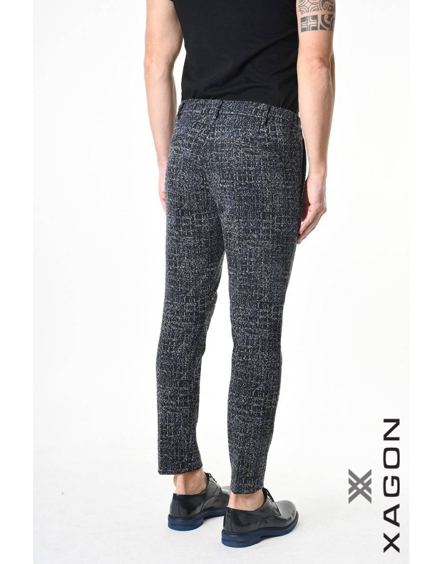 La haine inside us PANTALONE 1PBAGPA Blu Offerta