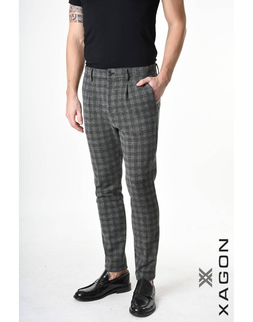 La haine inside us PANTALONE 1PBERPA Nero In Vendita