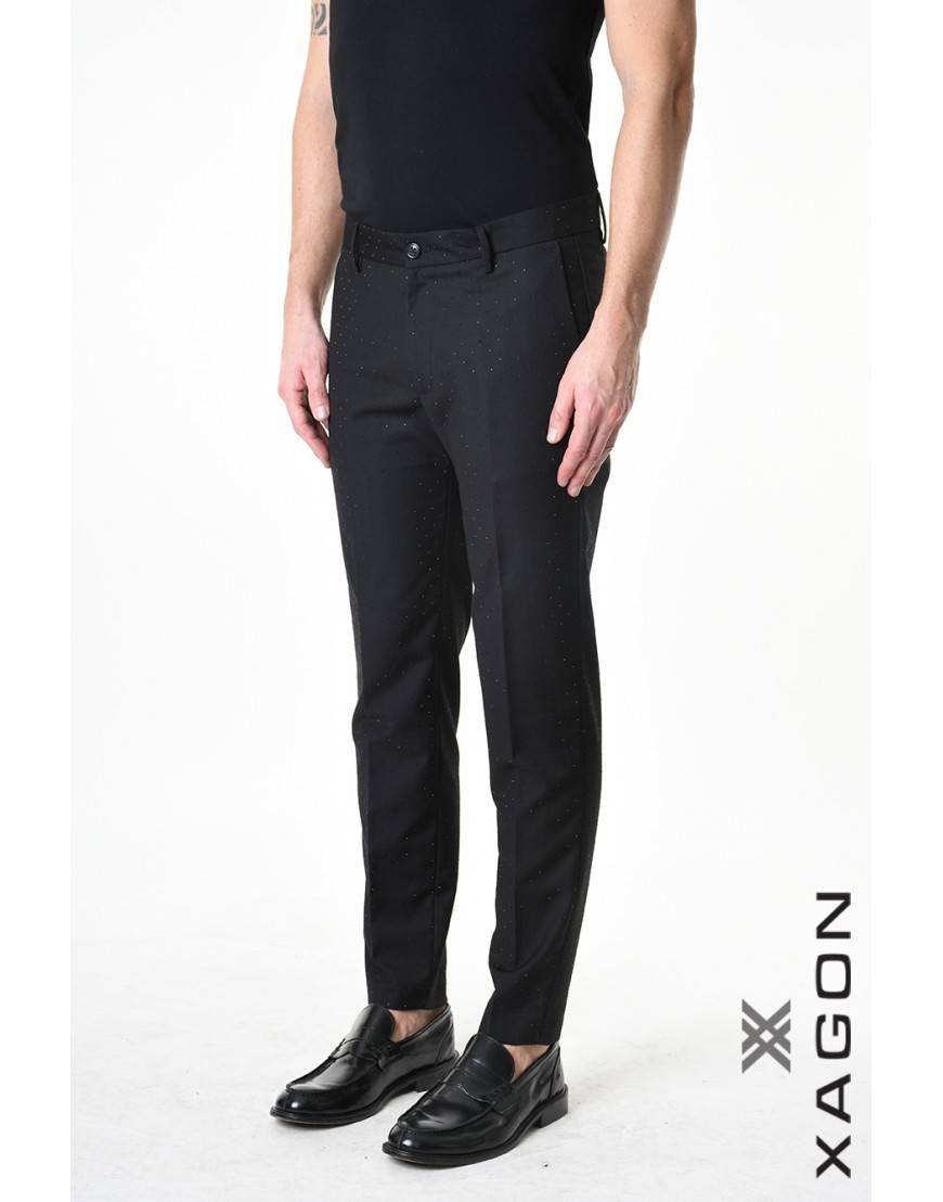 La haine inside us PANTALONE 1PSWAPU Nero Moda
