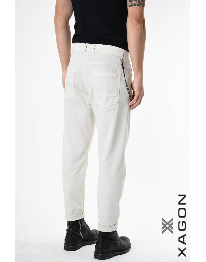 La haine inside us PANTALONE 2CR2014 Ecru Soddisfazione Garantita