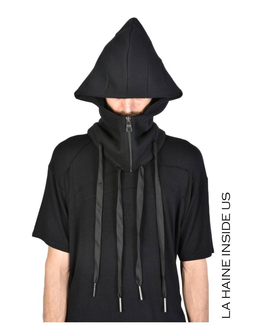 La haine inside us 3M CAPDUE CAPPUCCIO UNISEX Nero Presa