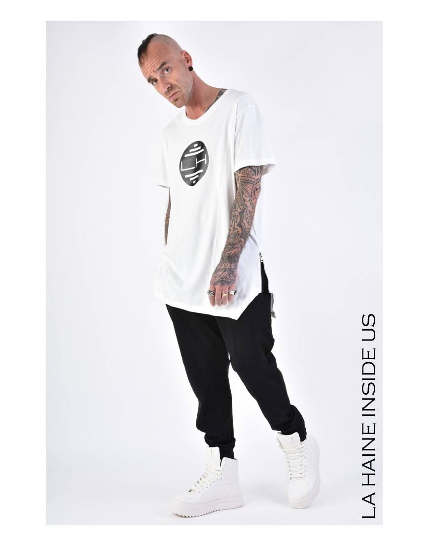 La haine inside us 3M LM034 T-SHIRT Bianco Offerta