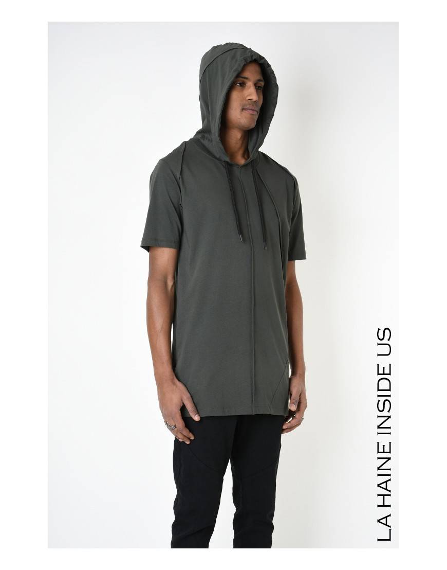 La haine inside us 3M LM131 T-SHIRT Verde Offerte