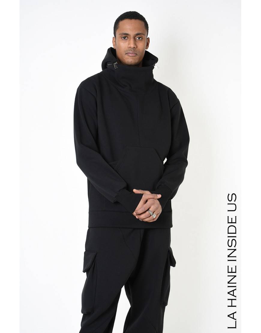 La haine inside us 3M LM201 FELPA UNISEX U Nero Vendita Economica