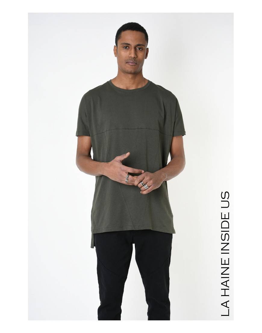 La haine inside us 3M LM216 T-SHIRT Verde Economico