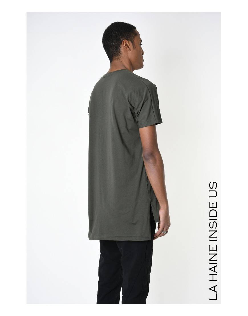 La haine inside us 3M LM216 T-SHIRT Verde Economico