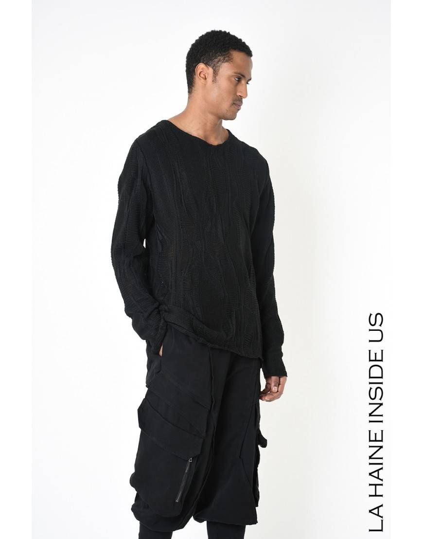 La haine inside us 3M LM243 MAGLIA Nero
