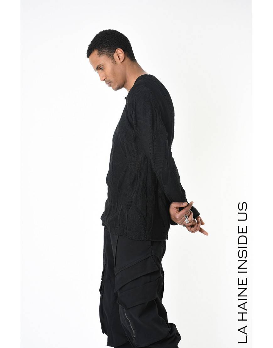 La haine inside us 3M LM243 MAGLIA Nero 2025