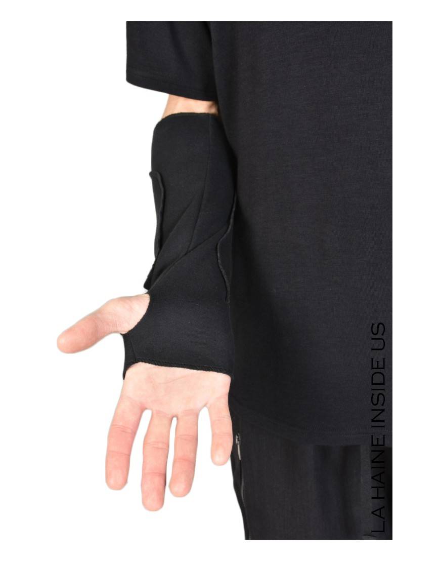La haine inside us 3M MANDUE MANICOTTO UNISEX Nero Promozione