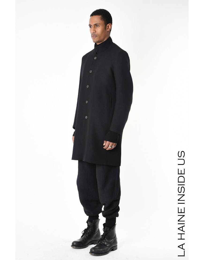La haine inside us 3P LM238 CAPPOTTO Nero Negozi Online