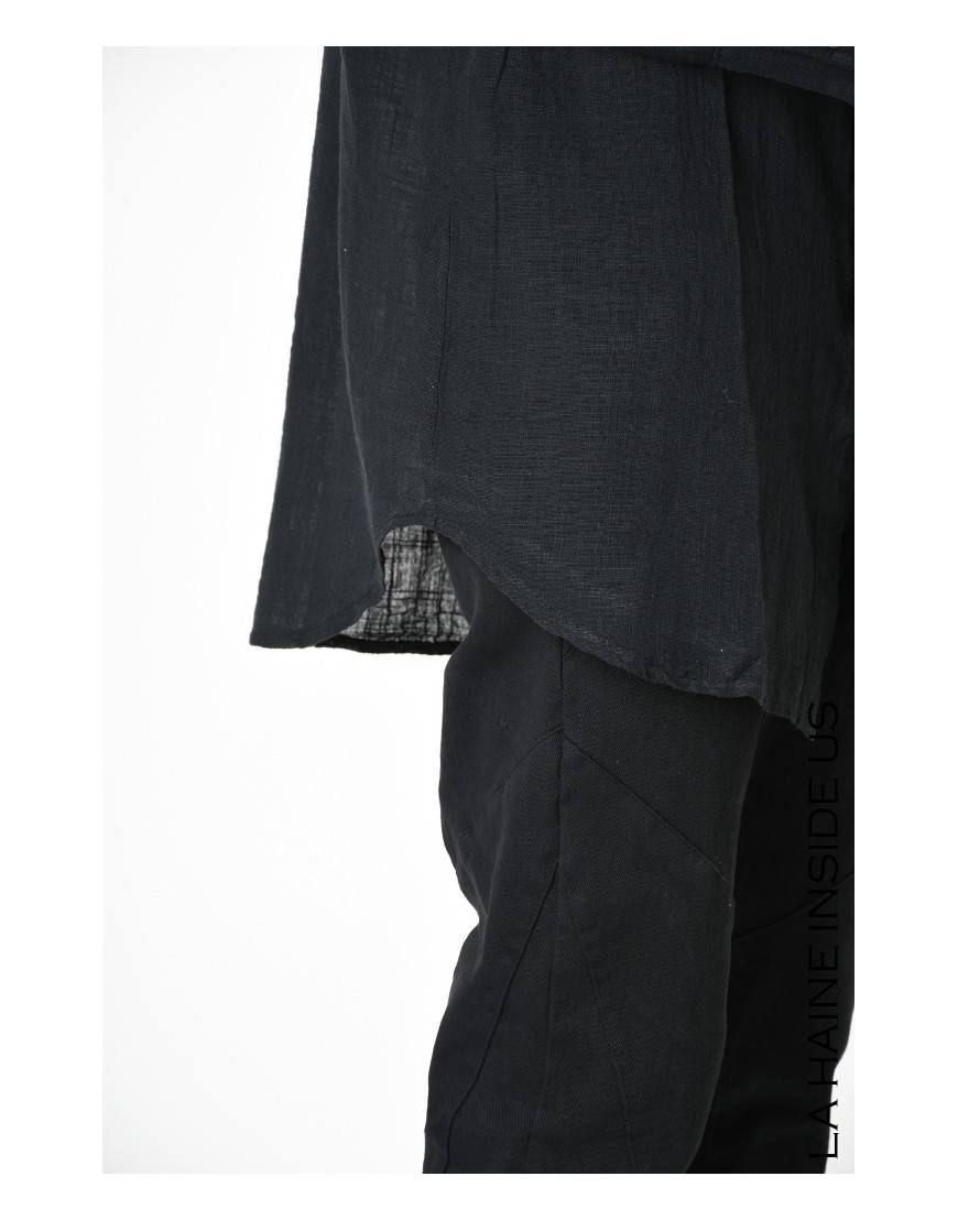 La haine inside us 3V LM114 CAMICIA Nero Fino Al -60%