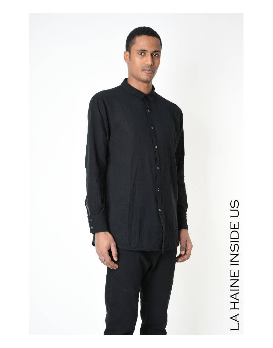 La haine inside us 3V LM116 CAMICIA Nero Affare Del Giorno