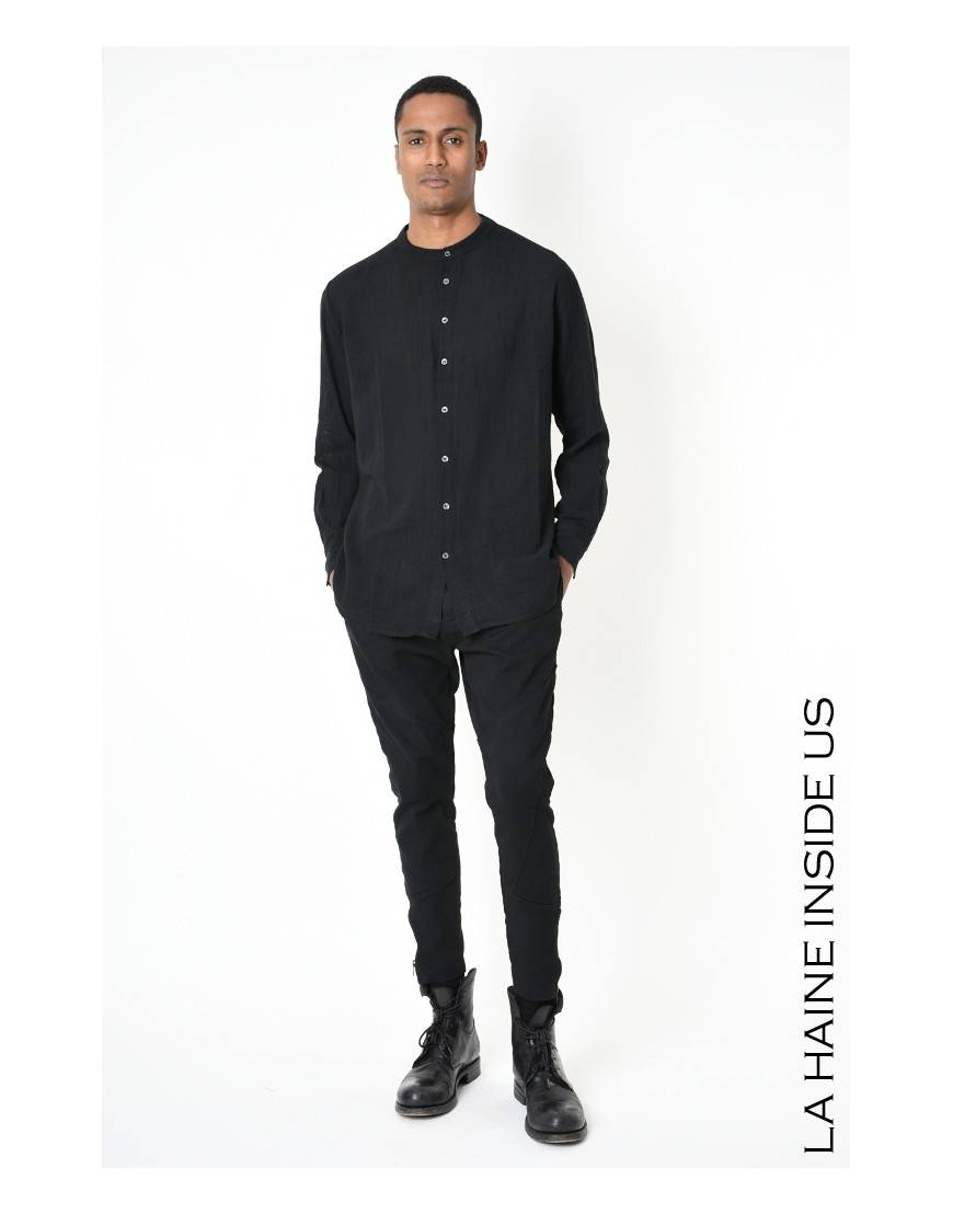 La haine inside us 3V LM118 CAMICIA Nero