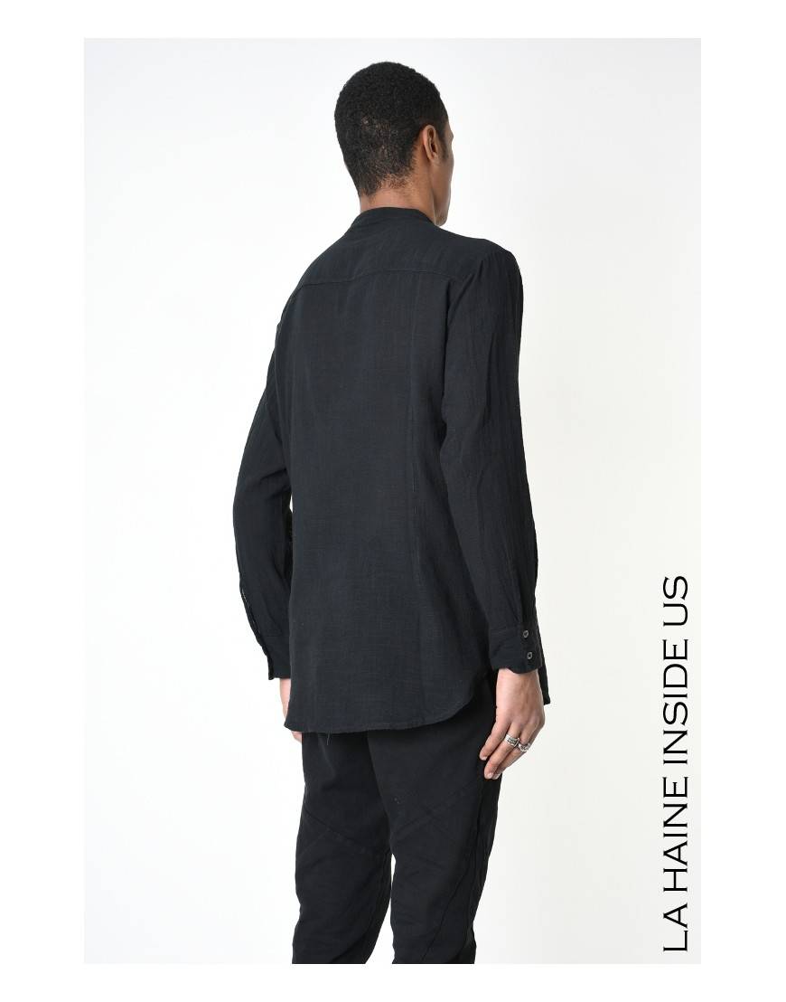 La haine inside us 3V LM118 CAMICIA Nero Sottocosto