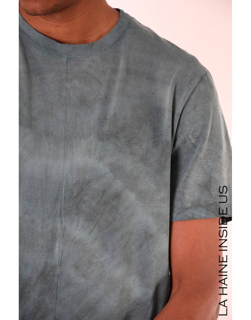 La haine inside us 3V LM234 T-SHIRT Verde Presa