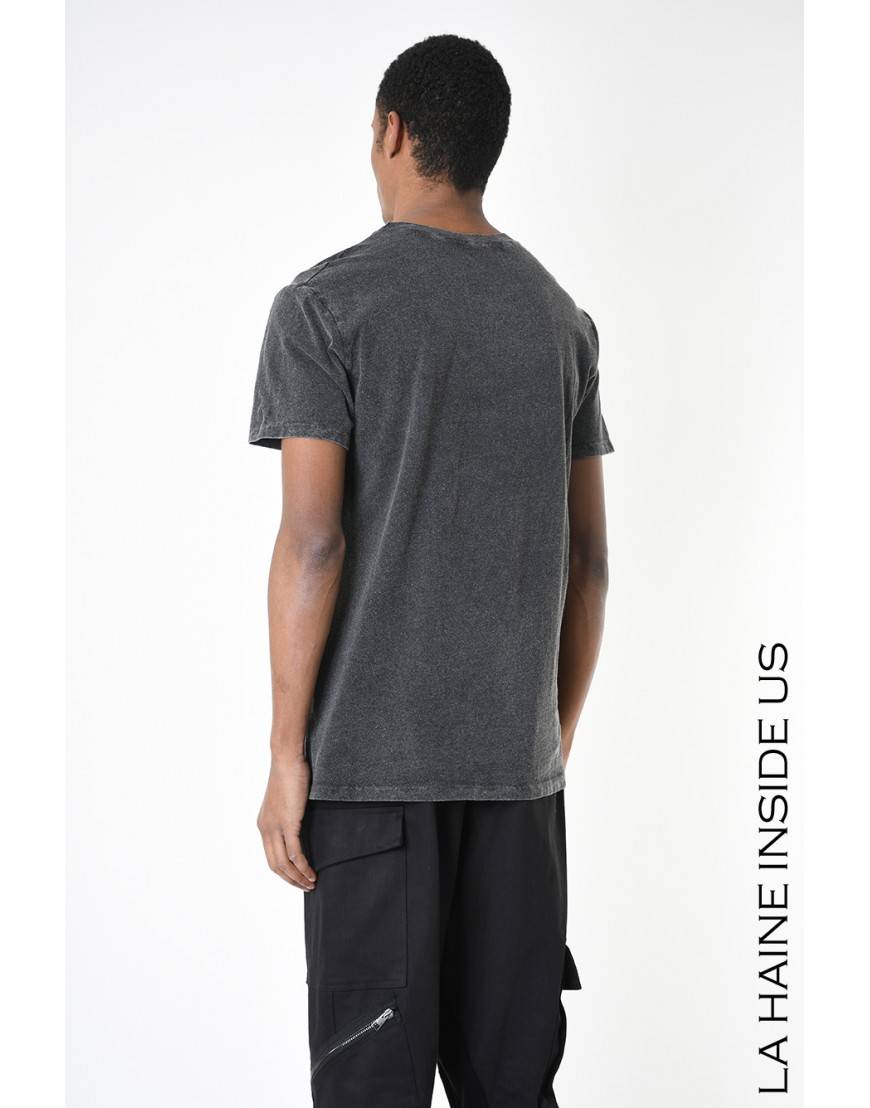La haine inside us 3V LM235 T-SHIRT Nero Sconto