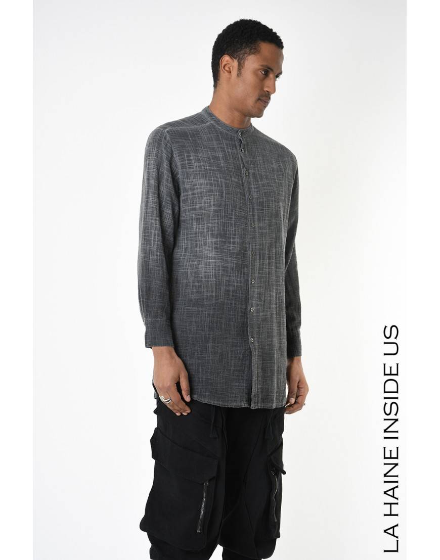 La haine inside us 3V LM236 CAMICIA Grigio Offerta