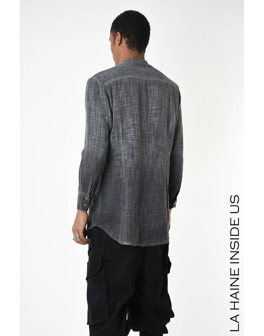 La haine inside us 3V LM236 CAMICIA Grigio Offerta
