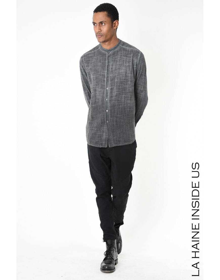 La haine inside us 3V LM237 CAMICIA Grigio Economico