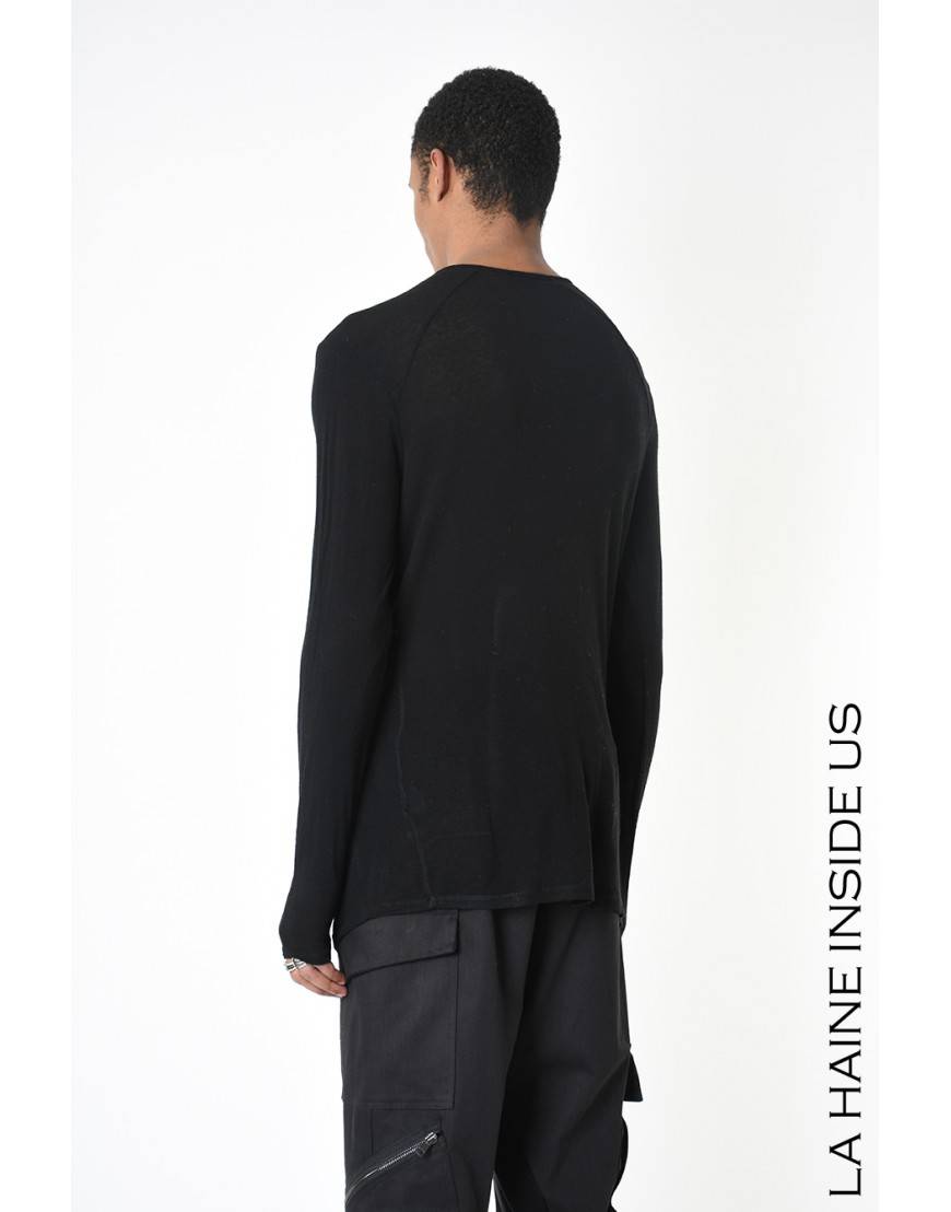 La haine inside us 3V LM265 MAGLIA Nero Online
