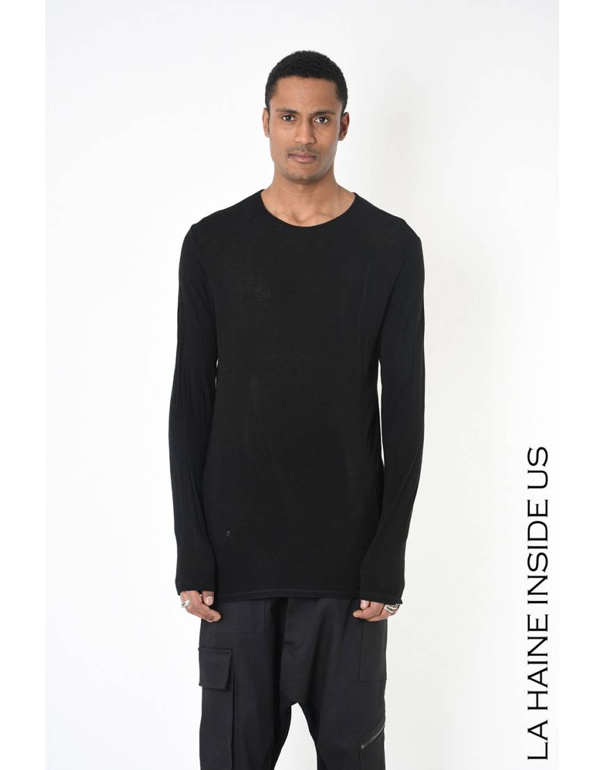 La haine inside us 3V LM265 MAGLIA Nero Online