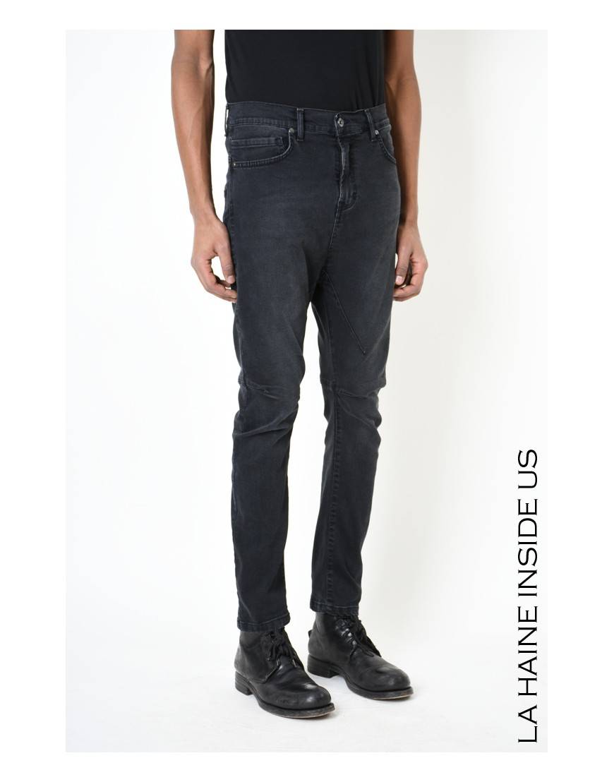 La haine inside us 3X LM218 JEANS Nero In Vendita