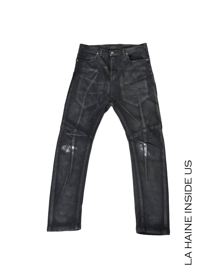 La haine inside us 3X LM219 JEANS Nero Saldi