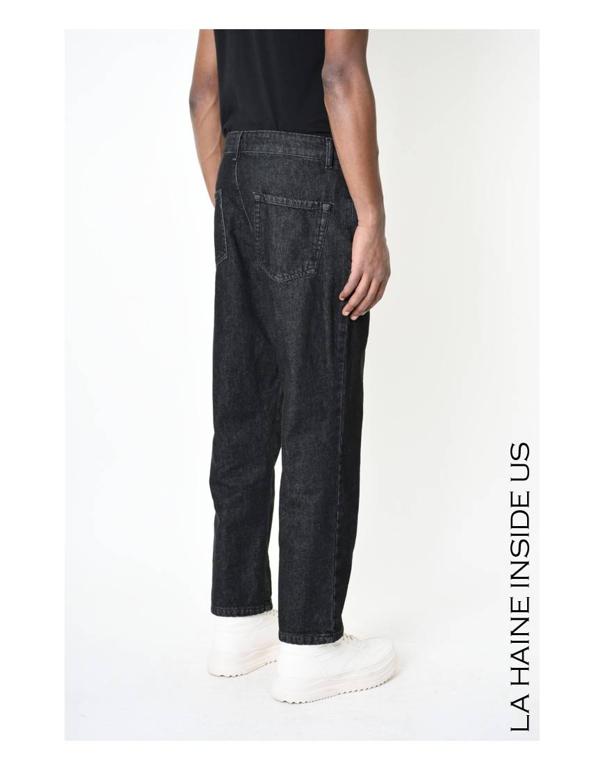 La haine inside us 3X LM220 JEANS Nero Offerte
