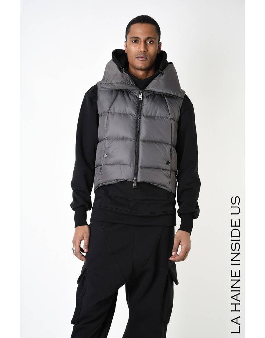 La haine inside us 3P LM252 PETTORINA + ZAINO UNISEX U Fango Negozio