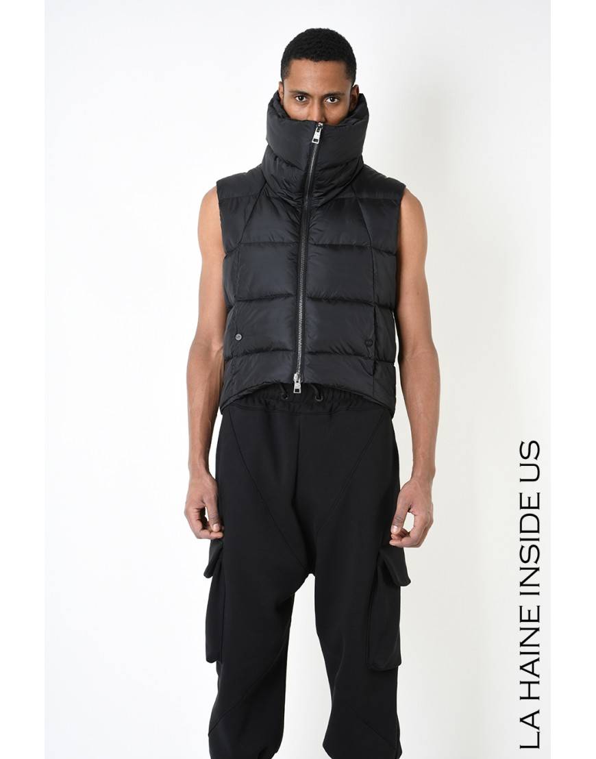 La haine inside us 3P LM252 PETTORINA + ZAINO UNISEX U Nero In Saldo